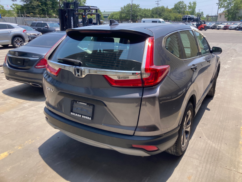 Honda Cr-V Lx 2018 Gray 2.4L