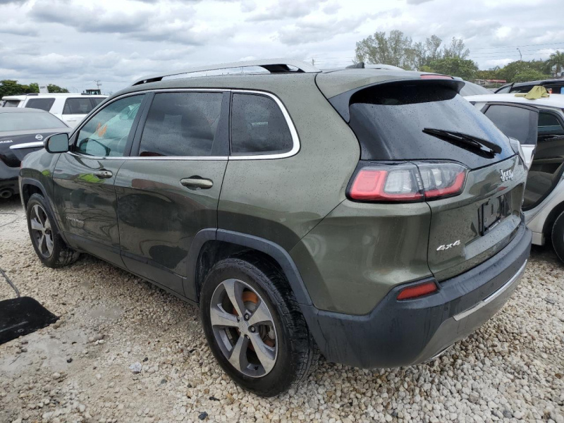 Jeep Cherokee Limited 2019 Green 3.2L