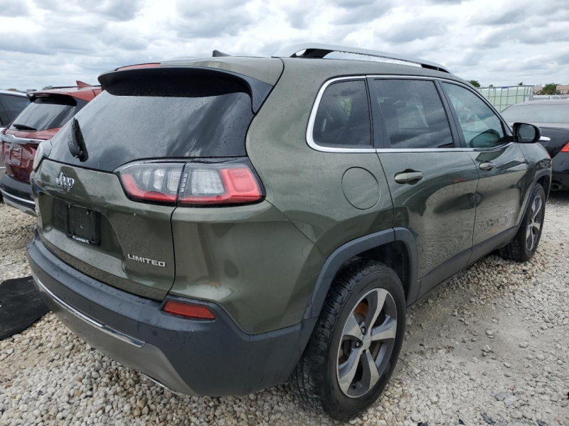 Jeep Cherokee Limited 2019 Green 3.2L