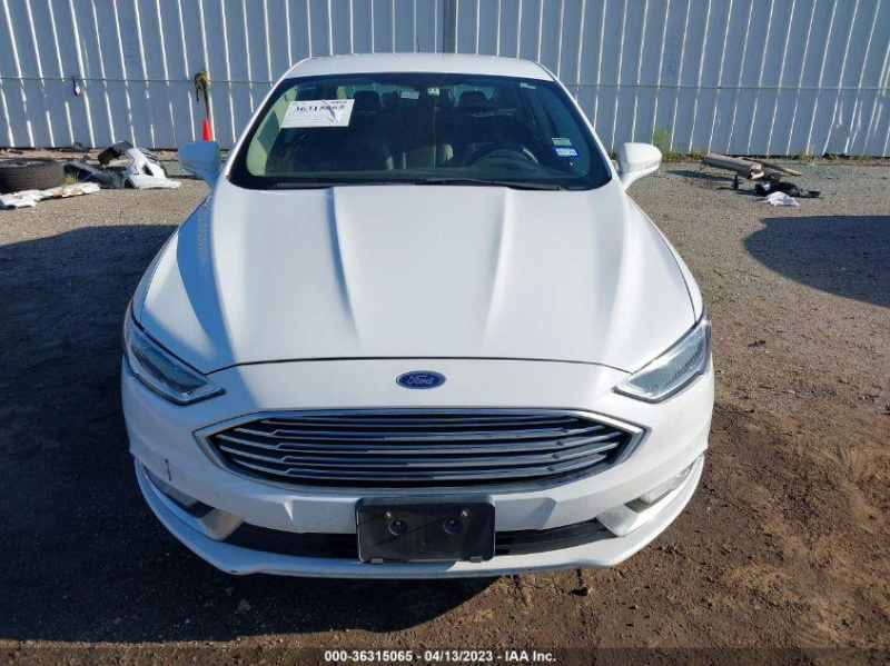 Ford Fusion Se 2017 White 1.5L
