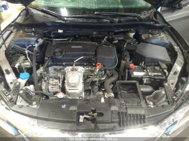 Honda Accord Sedan Lx 2017 Gray 2.4L