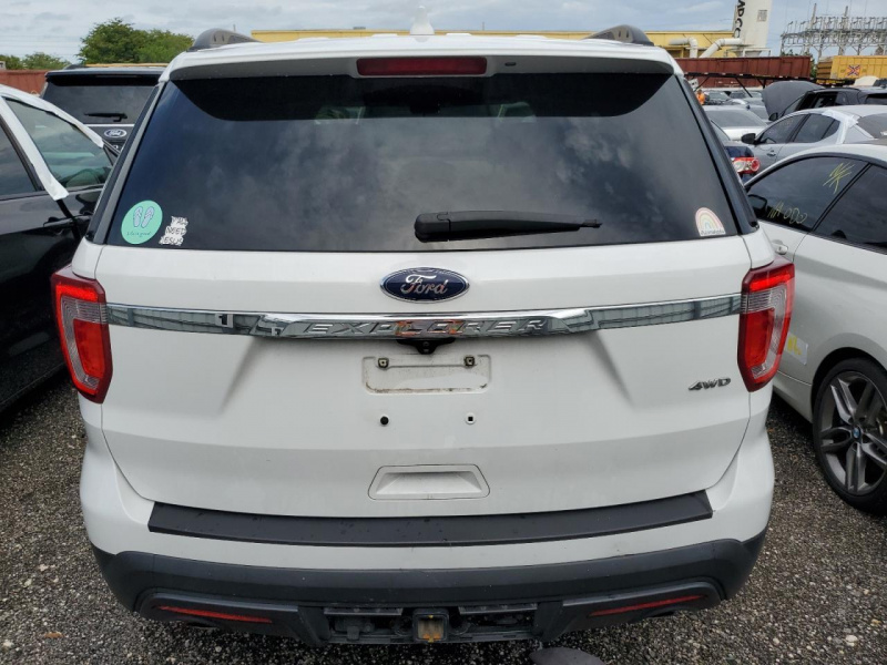 Ford Explorer 2017 White 3.5L