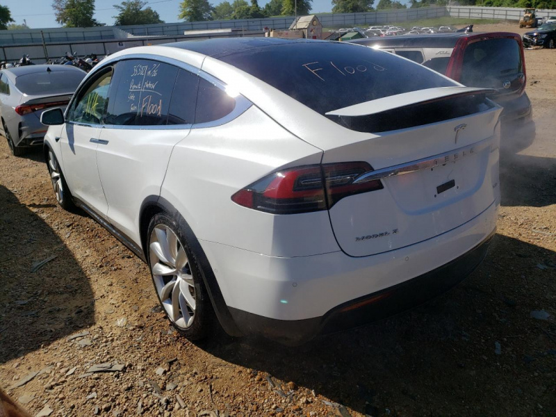 Tesla Model X 2017 White