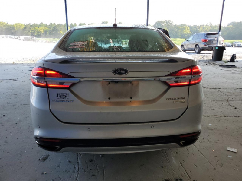 Ford Fusion Titanium 2017 Silver 2.0L