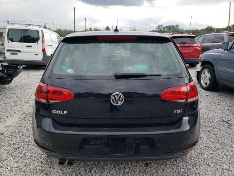 Volkswagen Golf S 2017 Black 1.8L