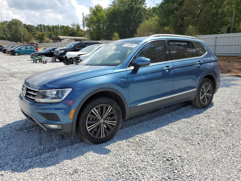 Volkswagen Tiguan Se 2019 Blue 2.0L
