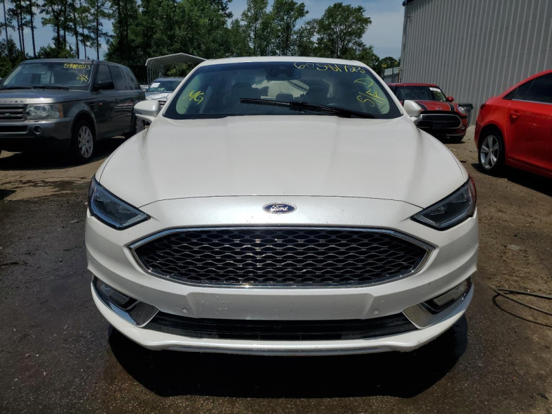 Ford Fusion Titanium Phev 2017 White 2.0L
