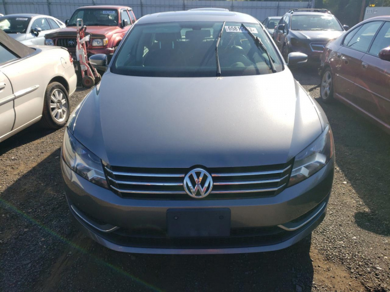 Volkswagen Passat Se 2012 Gray 2.5L