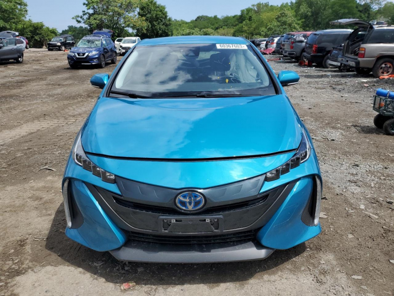 Toyota Prius Prime 2017 Blue 1.8L