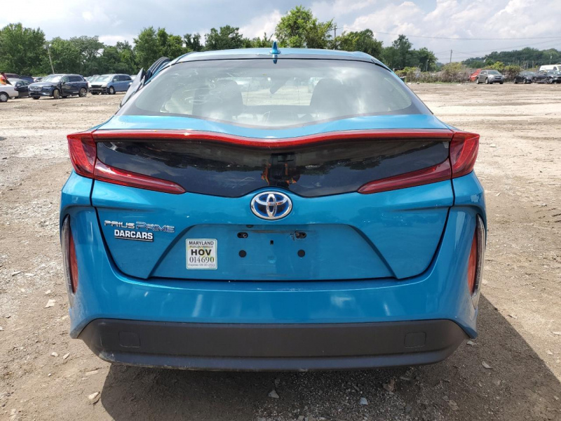 Toyota Prius Prime 2017 Blue 1.8L