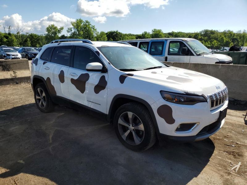 Jeep Cherokee Limited 2019 White 3.2L