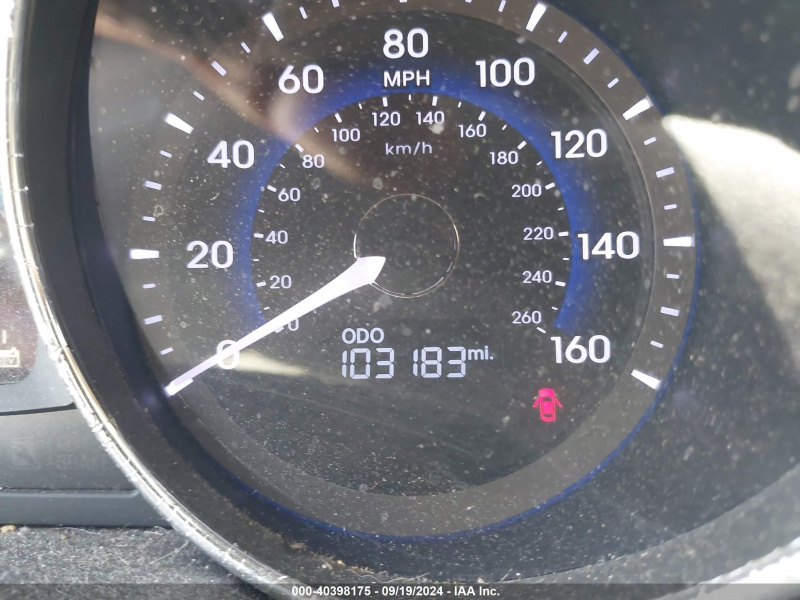 Hyundai Sonata Hybrid Limited 2015 White 2.4L