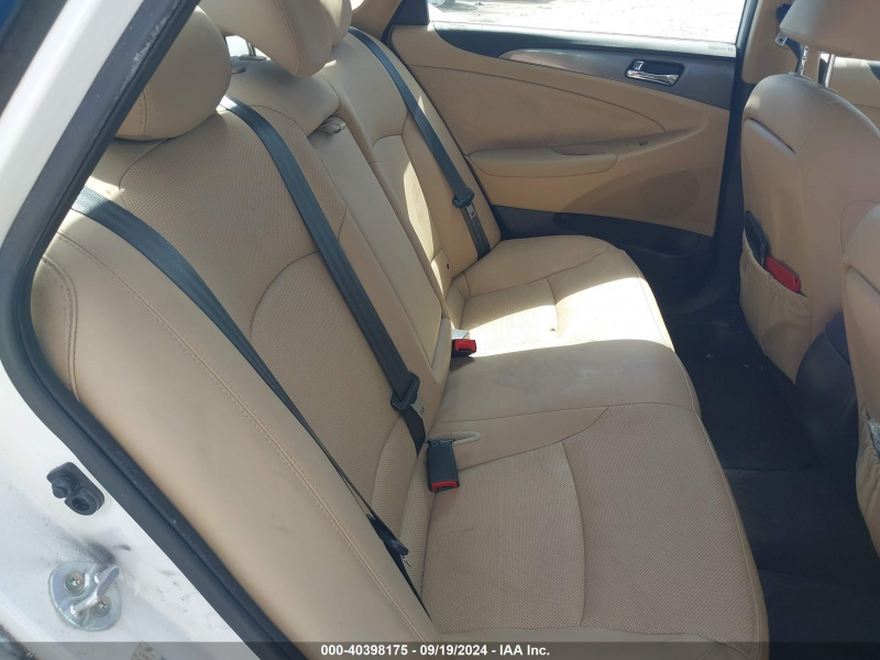 Hyundai Sonata Hybrid Limited 2015 White 2.4L