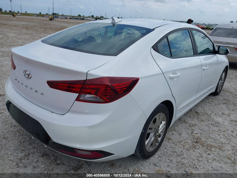 Hyundai Elantra Sel 2020 White 2.0L