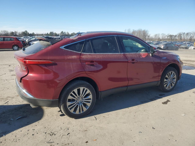 Toyota Venza Le 2021 Red 2.5L