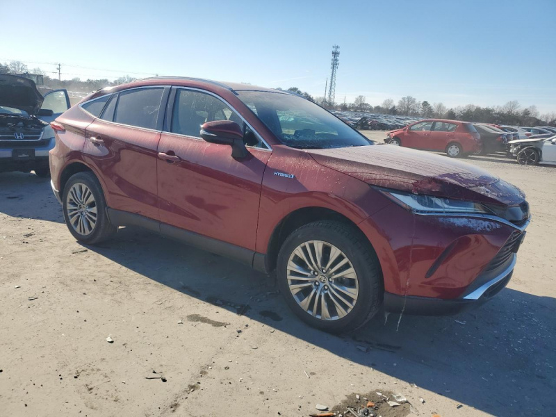 Toyota Venza Le 2021 Red 2.5L