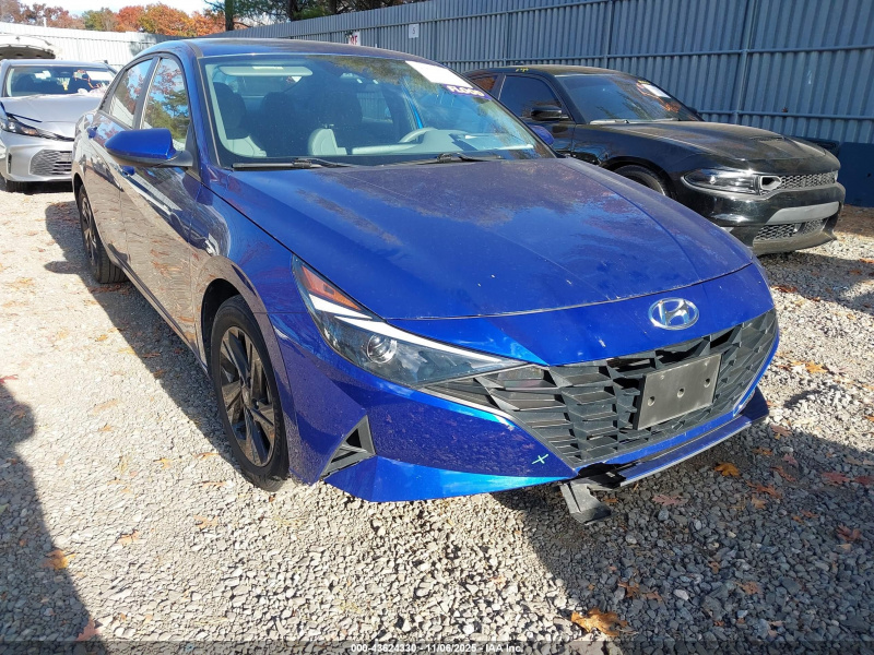 Hyundai Elantra Sel 2021 Blue 2.0L