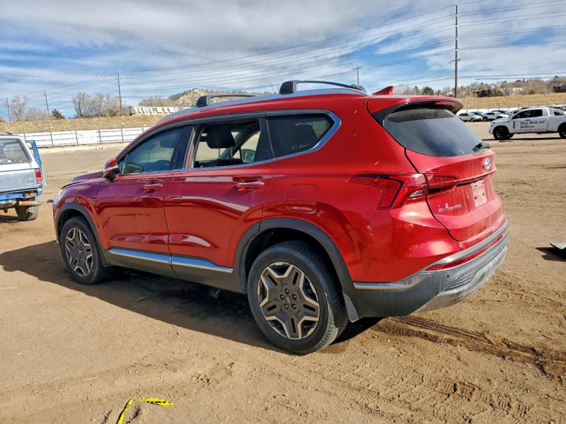 Hyundai Santa Fe Limited 2022 Red 2.5L