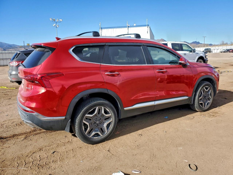 Hyundai Santa Fe Limited 2022 Red 2.5L