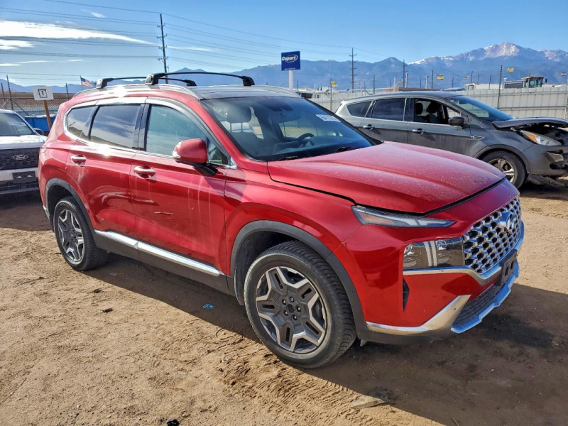 Hyundai Santa Fe Limited 2022 Red 2.5L