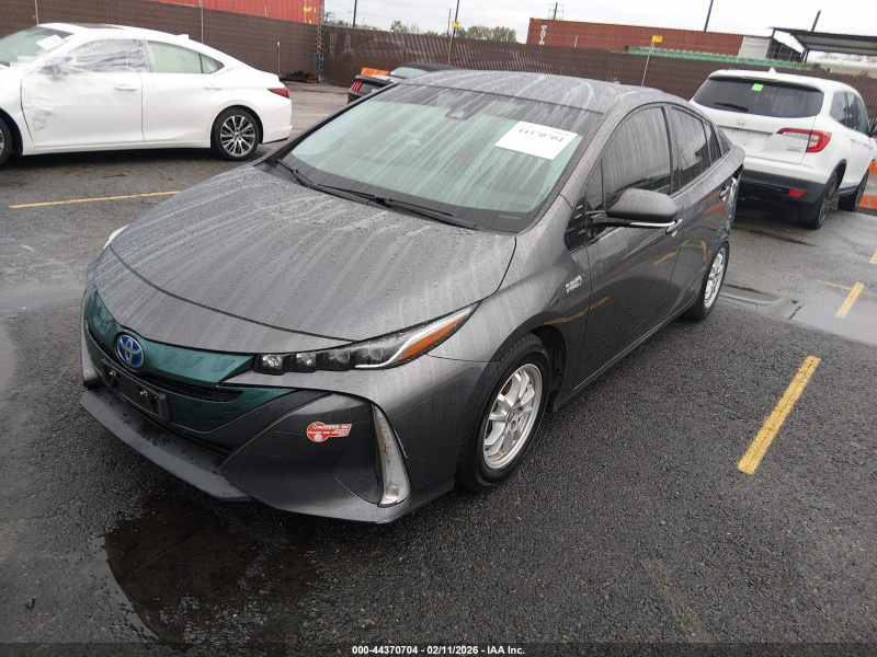 Toyota Prius Prime Premium 2017 Gray 1.8L
