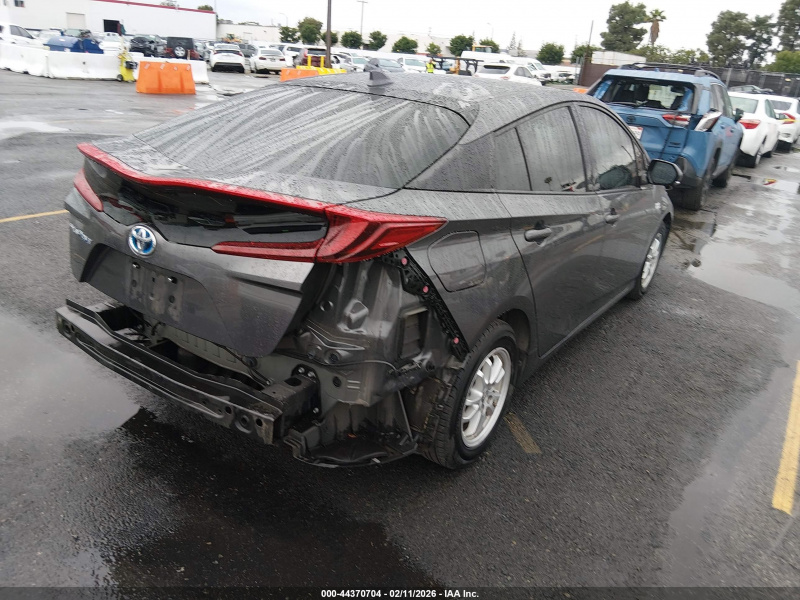 Toyota Prius Prime Premium 2017 Gray 1.8L