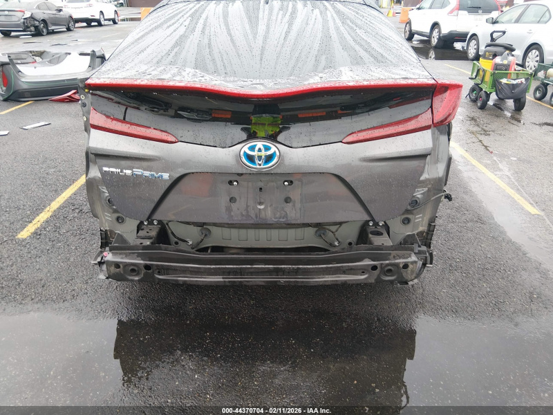 Toyota Prius Prime Premium 2017 Gray 1.8L