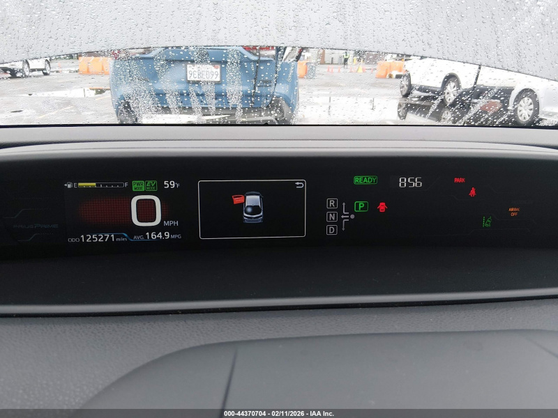 Toyota Prius Prime Premium 2017 Gray 1.8L