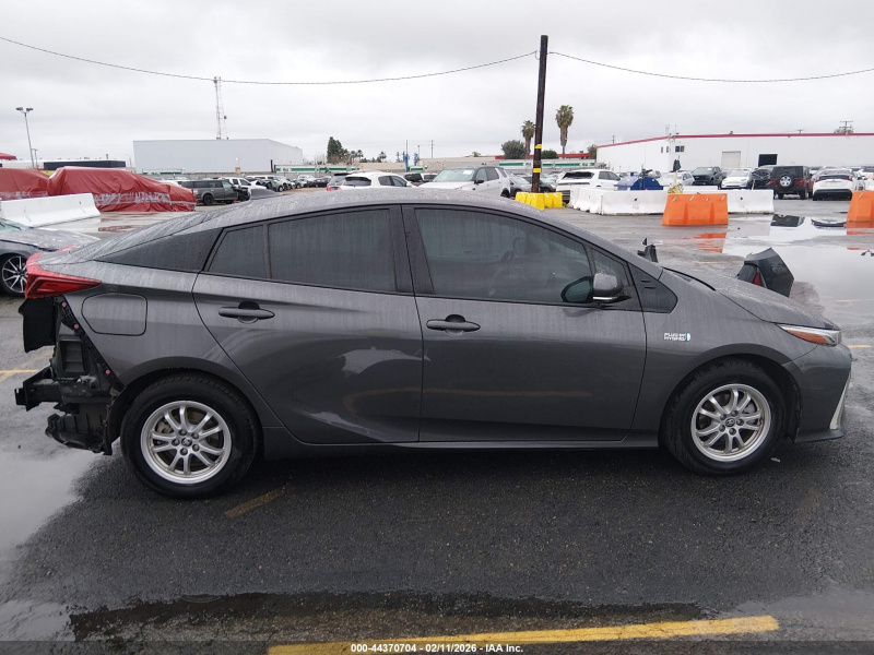 Toyota Prius Prime Premium 2017 Gray 1.8L