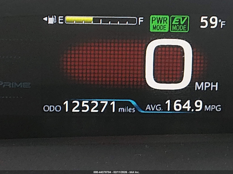 Toyota Prius Prime Premium 2017 Gray 1.8L