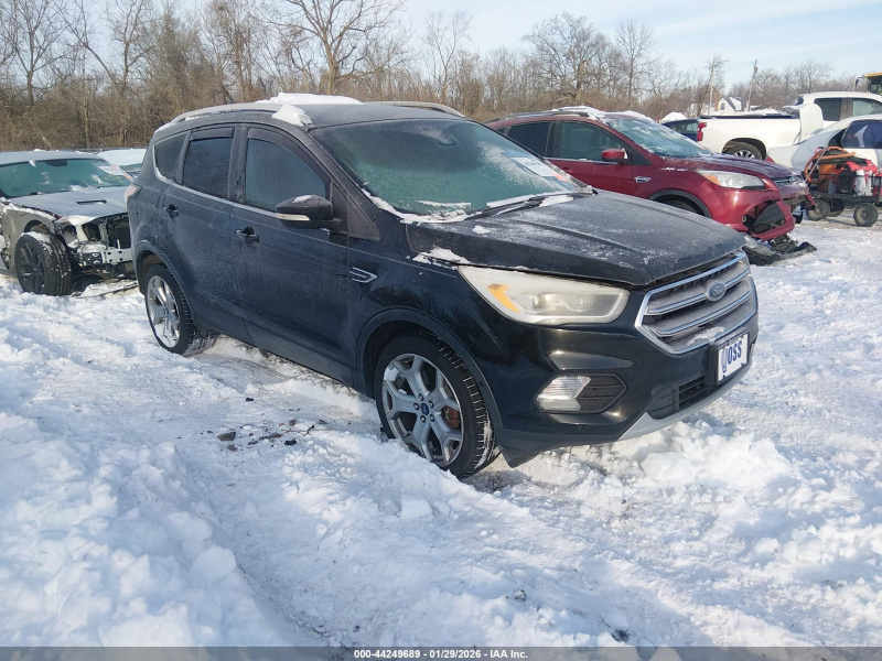 Ford Escape Titanium 2017 Black 2.0L
