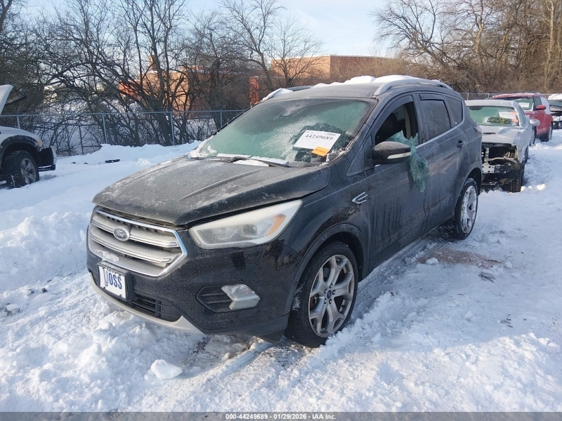 Ford Escape Titanium 2017 Black 2.0L