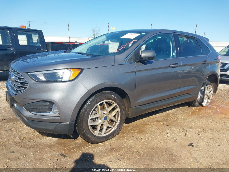 Ford Edge Sel 2022 Gray 2.0L