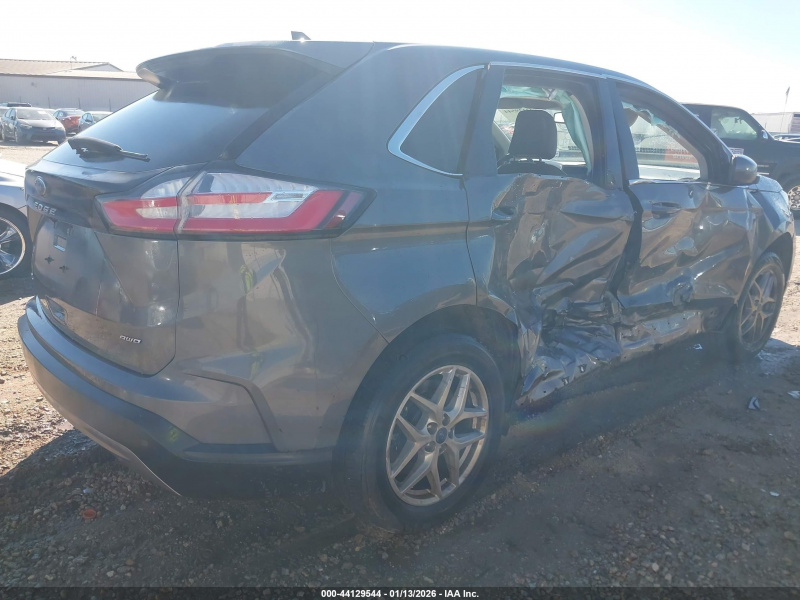 Ford Edge Sel 2022 Gray 2.0L