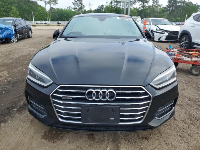Audi A5 Premium Plus 2018 Black 2.0L