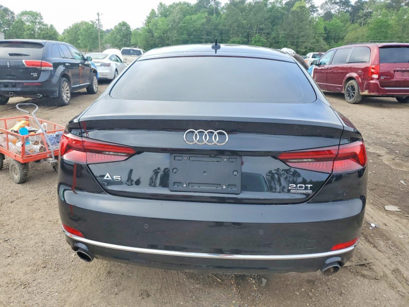 Audi A5 Premium Plus 2018 Black 2.0L