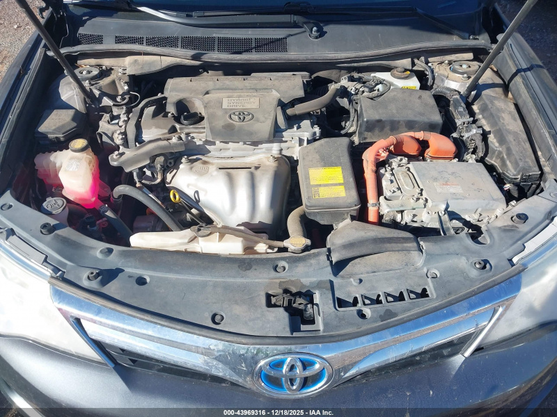 Toyota Camry Hybrid/Le/Xle 2014 Gray 2.5L