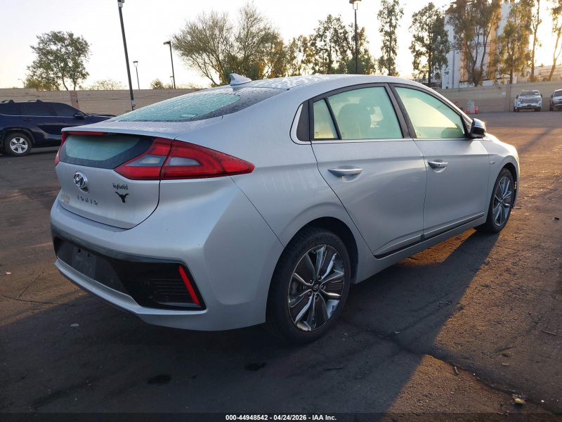 Hyundai Ioniq Hybrid Limited 2017 Silver 1.6L