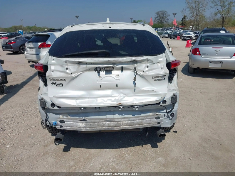 Toyota Venza Limited 2021 White 2.5L