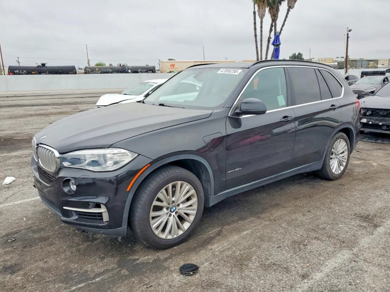 Bmw X5 Xdr40E 2016 Black 2.0L