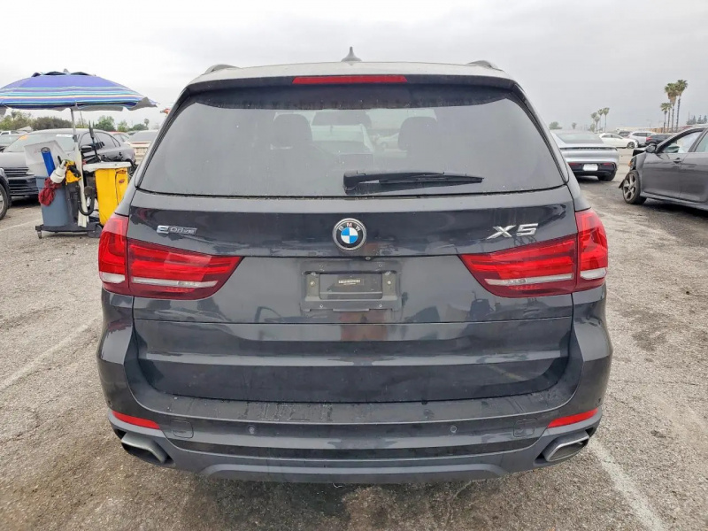 Bmw X5 Xdr40E 2016 Black 2.0L