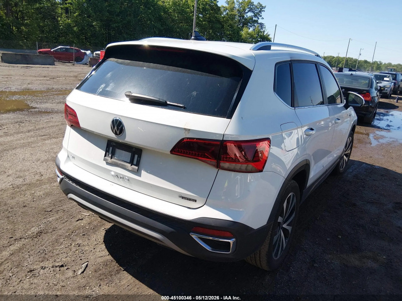 Volkswagen Taos 1.5T Se 2022 White 1.5L
