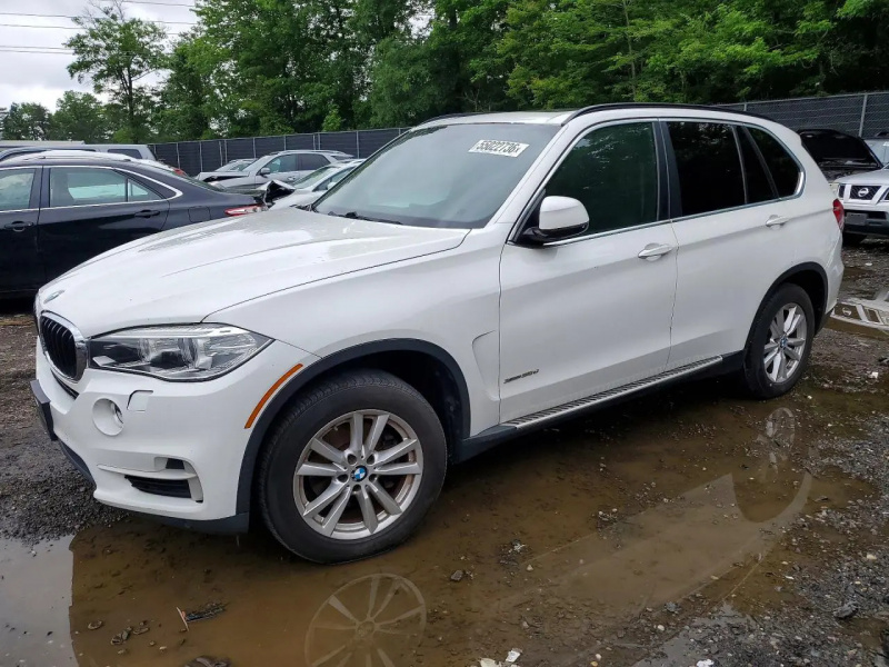 Bmw X5 Xdrive35D 2015 White 3.0L