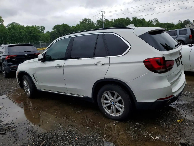 Bmw X5 Xdrive35D 2015 White 3.0L