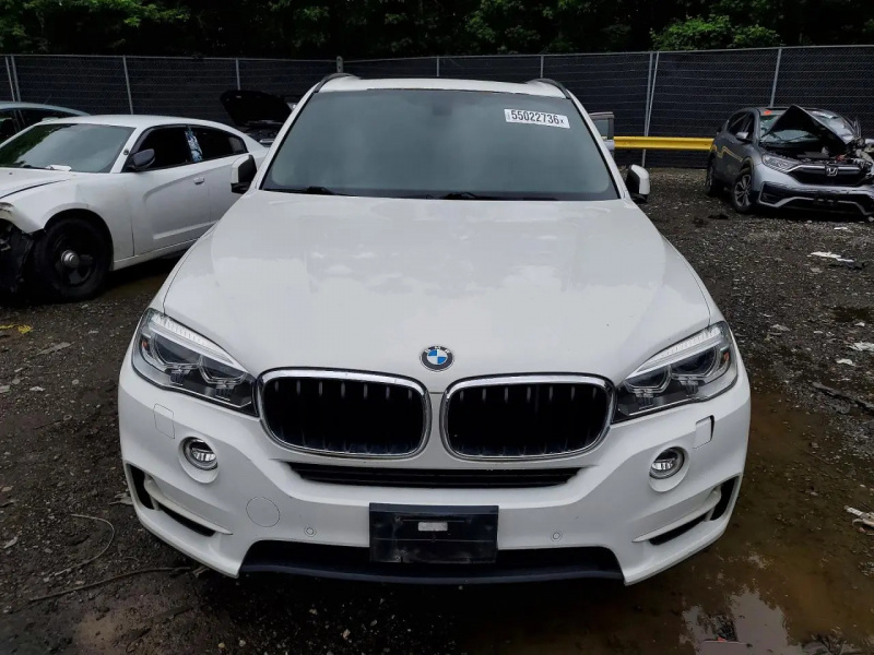 Bmw X5 Xdrive35D 2015 White 3.0L