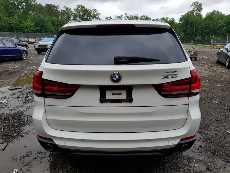 Bmw X5 Xdrive35D 2015 White 3.0L