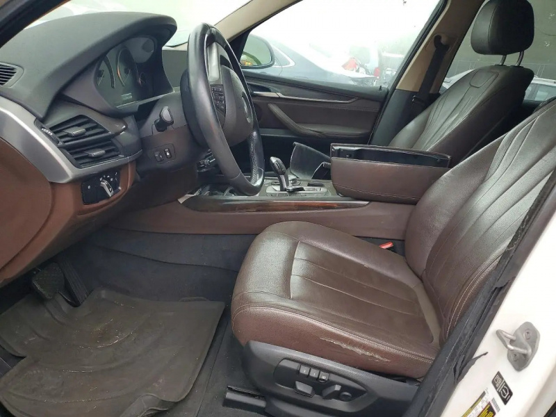 Bmw X5 Xdrive35D 2015 White 3.0L