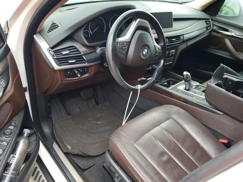 Bmw X5 Xdrive35D 2015 White 3.0L