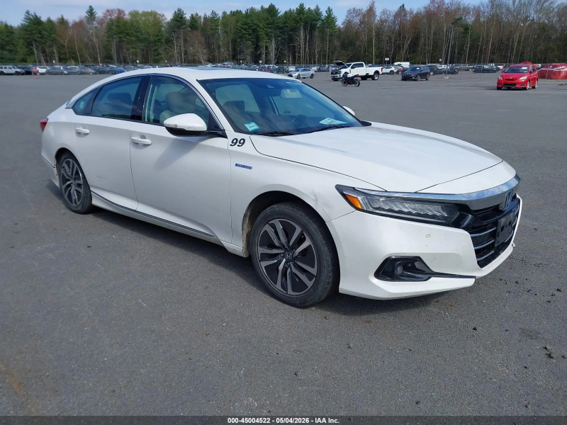 Honda Accord Hybrid Ex-L 2021 White 2.0L
