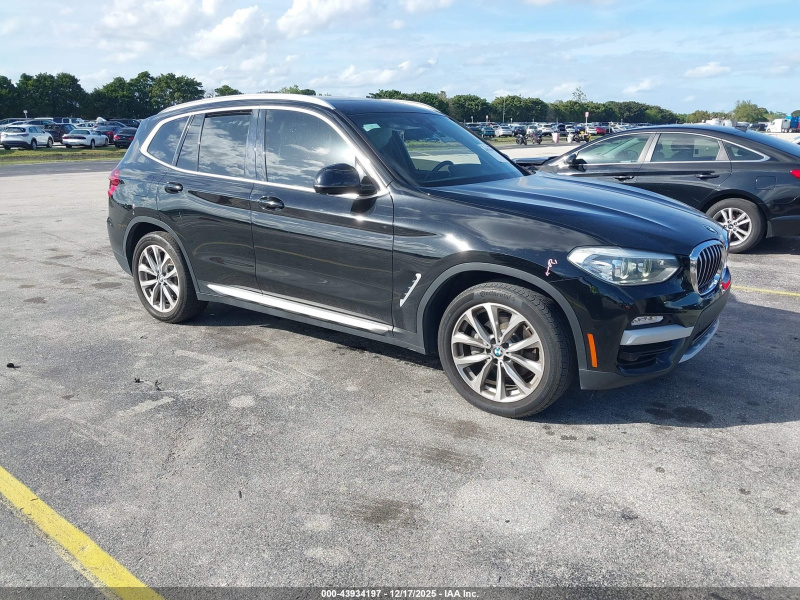 Bmw X3 Sdrive30I 2019 Black 2.0L